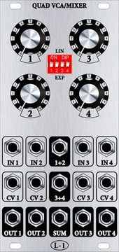 L-1 Quad VC Resonant Equalizer - synthCube